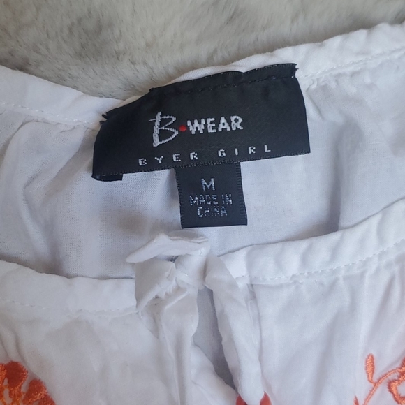 B•Wear• Girl's Peasant Shirt•NWOT - Picture 3 of 3